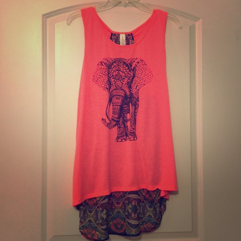 Elephant tank top